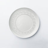 Salad plate. Dessert plate. Sophisticated, classical, yet still modern dinnerware set. creation of Vista Alegre with the French designer Sam Baron.