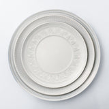 Sophisticated, classical, yet still modern dinnerware set. creation of Vista Alegre with the French designer Sam Baron.