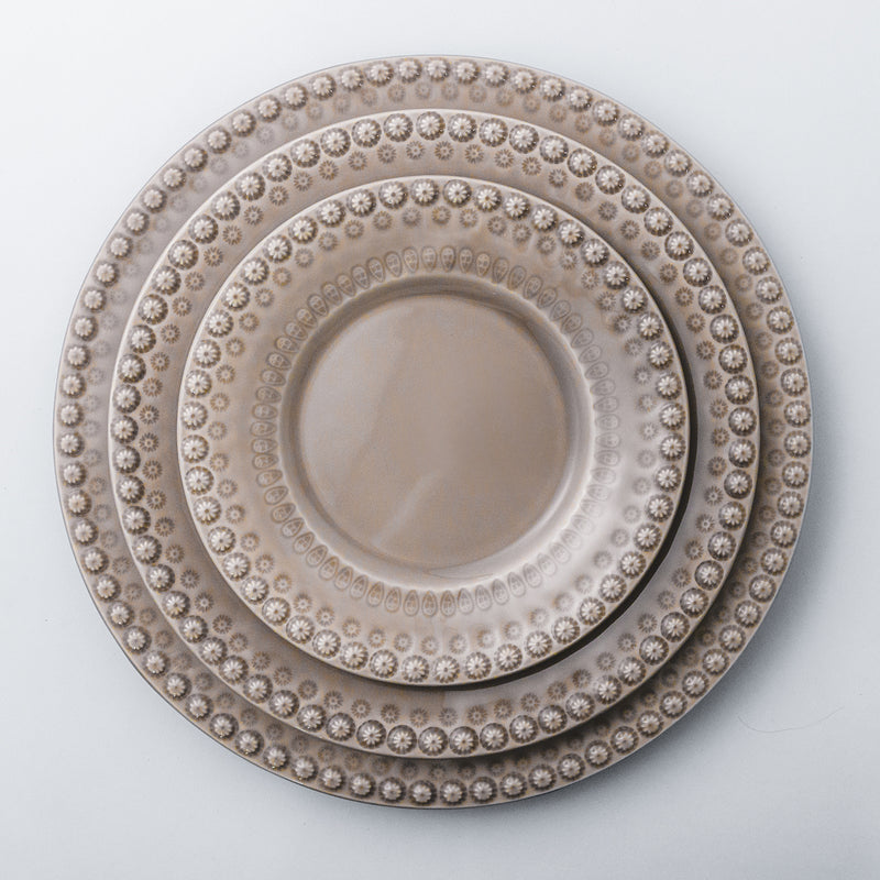 Universal yet exciting ceramic dinnerware, perfect for livening up your everyday table.