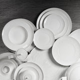 Sophisticated, classical, yet still modern dinnerware set. creation of Vista Alegre with the French designer Sam Baron.
